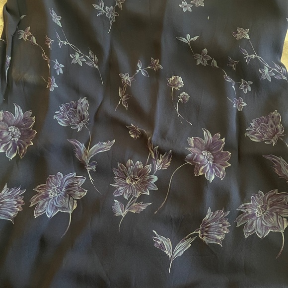 90s Harold’s 100% silk long slip dress, spaghetti straps - size 8 - Picture 7 of 7